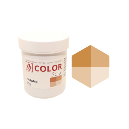 Barwnik w paście do bazy mydlanej niemigrujący HB COLOR Solo Caramel 60g