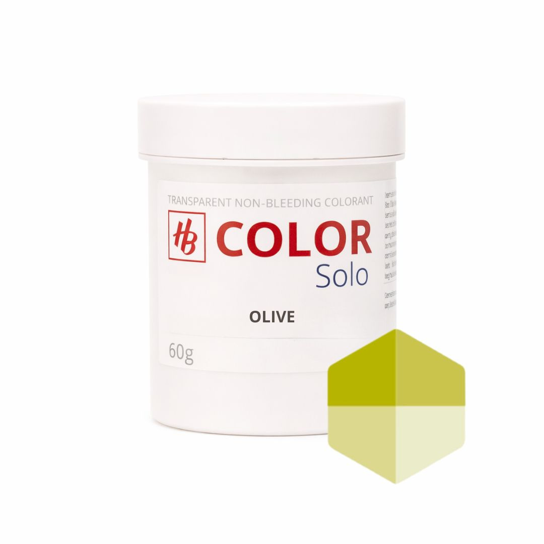 Barwnik w paście do bazy mydlanej niemigrujący HB COLOR Solo Olive 60g