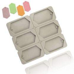 Forma silikonowa zawieszka do tabliczek woskowych zapachowych ROMB GH-FS479