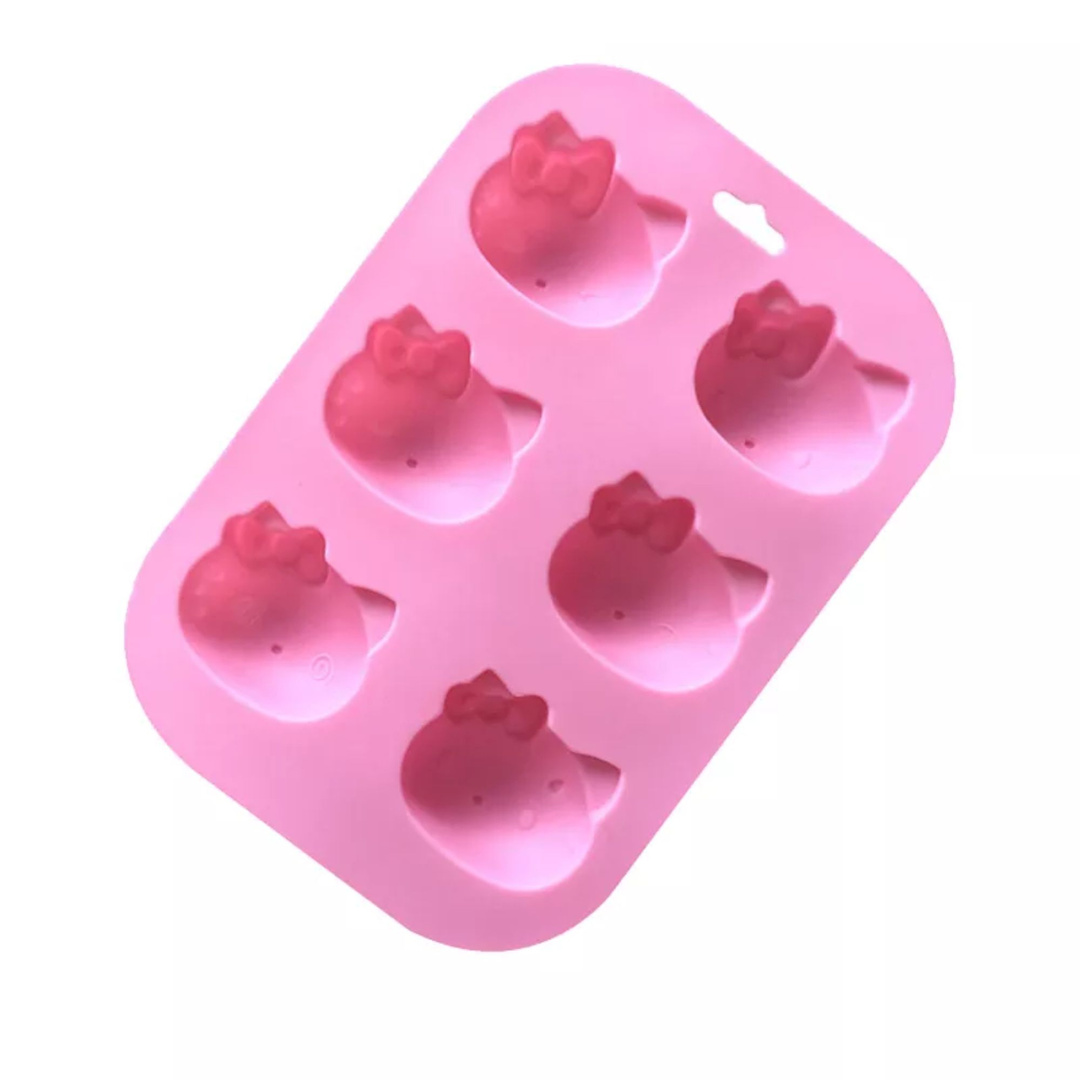 Foremki do mydeł glicerynowych 6 szt hello kitty GH-FS28