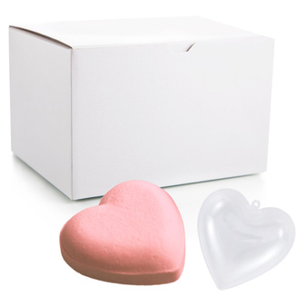 Zestaw na warsztaty z robienia kul kąpielowych dla 10 osób SERCE