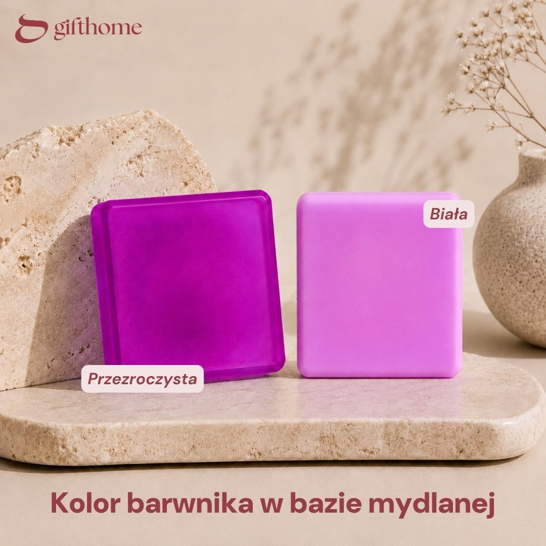 Barwnik do mydła niemigrujący NEONOWY fioletowy 100g