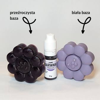 Barwnik do bazy mydlanej niemigrujący liliowy 500g (fioletowy)