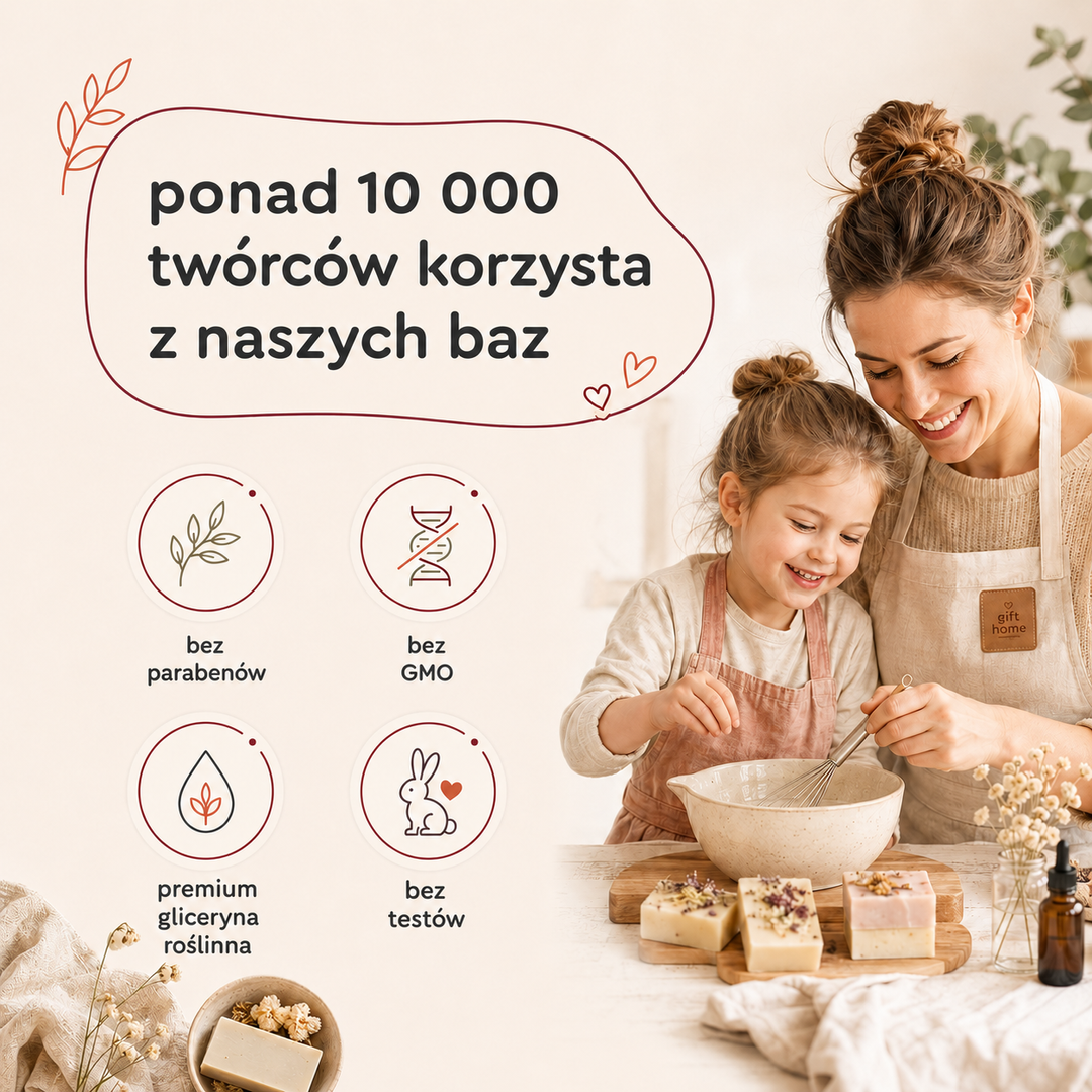 Biała baza mydlana 60/40 HURT 12 kg nie poci się do kwiatów 3d BEZ SLS