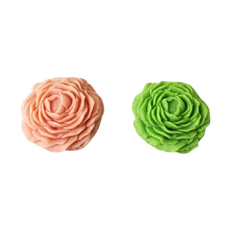 Forma silikonowa do świec kwiatów z mydła mała PIWONIA 3D 1 szt. GH-FS242