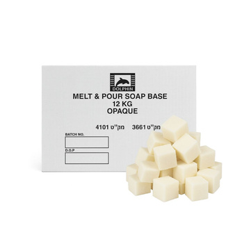 mocno nawilżająca biała baza mydlana 68/3 z olejem kokosowym 12 kg