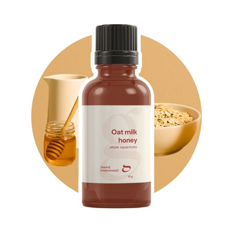 Olejek zapachowy płatki owsiane z mlekiem i miodem OATMEAL MILK HONEY do świec i mydła 