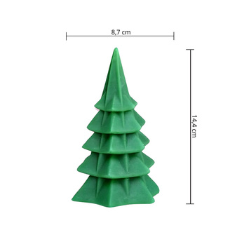 Forma silikonowa do świec i mydełek CHOINKA WARSTWOWA ORIGAMI 1 szt. GH-FS262
