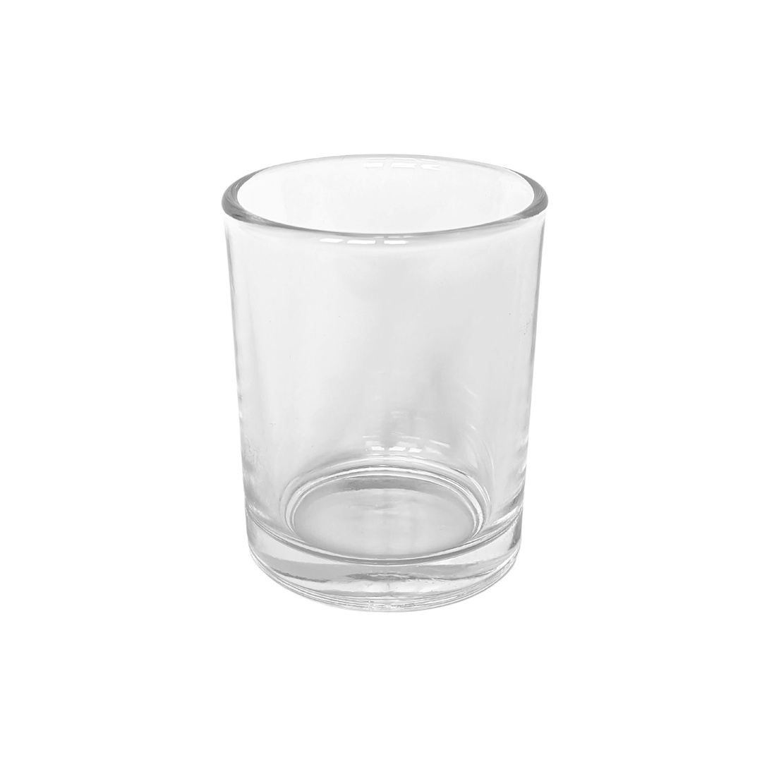 Szklany pojemnik do zalewu świec 300 ml masywny