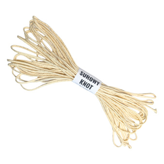 Surowy knot bawełniany do świec sznurek bawełna 10 metrów typ N 3x18N