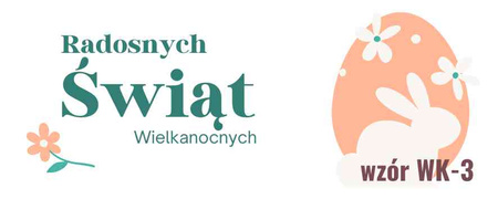 Etykieta na WIELKANOC naklejka z twoim nadrukiem