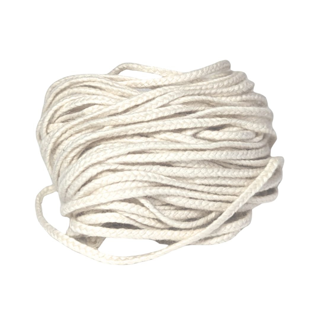 Surowy knot bawełniany do świec 10 metrów typ N 27N