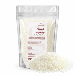 Naturalny wosk sojowy EcoSoya Pillar Blend do świec wolnostojących 1kg