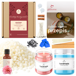 Zestaw do robienia świec diy dla początkujących 2x120 ml