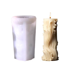 Forma silikonowa 3D RZYMSKA KOLUMNA WINOROŚL do świec GH-FS259