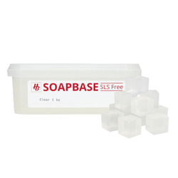 Mocno transparentna baza mydlana na warsztaty 1 kg CLEAR