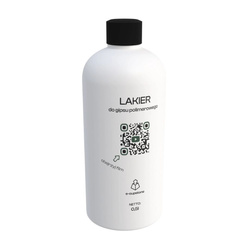 Lakier do gipsu polimerowego z efektem półmatu 500ml