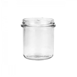 Słoik szklany duży do świec zalewanych 350ml