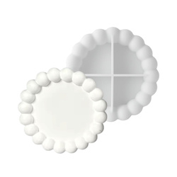 Forma silikonowa Podkładka okrągła do odlewów z gipsu polimerowego GH-FS310