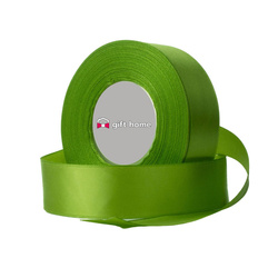 Wstążka satynowa do pakowania prezentów 32 m jasna zieleń