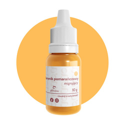 Barwnik do bazy glicerynowej w płynie migrujący pomarańczowy 100g