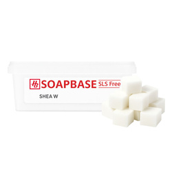 Naturalna BIAŁA baza mydlana glicerynowa Masło Shea 1 kg SHEA W