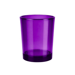 Pojemnik szklany do świec zalewanych 300 ml fioletowy lawendowy 1 szt.