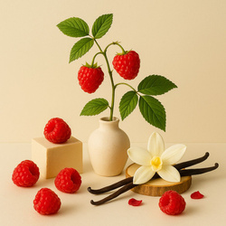 Olejek zapachowy MALINA Z WANILIĄ do świec i mydła