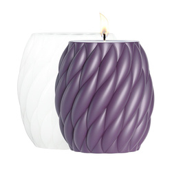 Forma silikonowa SPIRALA DUŻA do świec i gipsu GH-FS304