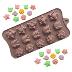 Forma silikonowa do świec i mydła kwiatuszki kwiaty GH-FS280