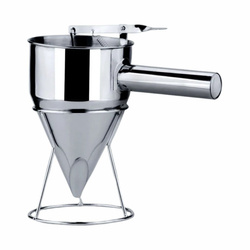 Lejek z uchwytem ze stali nierdzewnej do wosku sojowego bazy mydlanej projektów DIY 1200ml