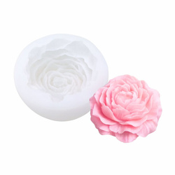 Forma silikonowa PIWONIA DUŻA do świec i mydełek GH-FS334