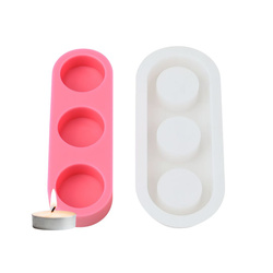 Forma silikonowa do odlewu z gipsu świecznik na tealighty GH-FS316