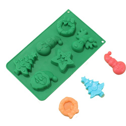 Foremki do mydeł glicerynowych świąteczny MIX CHRISTMAS GH-FS38 świąteczna