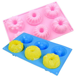 Forma silikonowa do mydła mydełek BABECZKA 6 sztuk GH-FS91