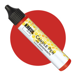 Pisak do świec Kreul CZERWONY malowanie wosku świec mydła