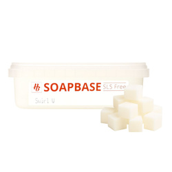 Biała baza mydlana glicerynowa SWIRL 1 kg zakręcone mydełka