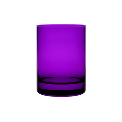 Pojemnik szklany do świec zalewanych 300 ml fioletowy lawendowy 1 szt.