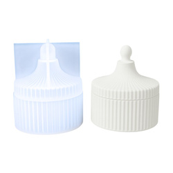 Forma silikonowa cukiernica do gipsu szkatułka na biżuterię GH-FS332