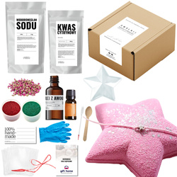 Zestaw do robienia kul do kąpieli dla dzieci GWIAZDA