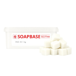 Biała baza mydlana na warsztaty szybko zastyga 1 kg PRO W