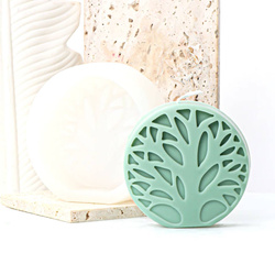 Foremka silikonowa do świec wolnostojących bazy glicerynowej DRZEWO  GH-FS231