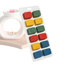 Duży pojemnik na woski zapachowe do kominka forma CLAMSHELL 12 GNIAZD 1szt.