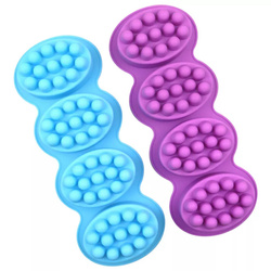 Foremki do mydeł glicerynowych 4 szt masaż GH-FS18