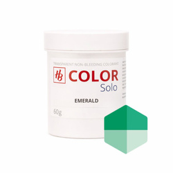 Barwnik w paście do bazy mydlanej niemigrujący HB COLOR Solo Emerald 60g