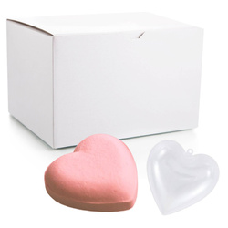 Zestaw na warsztaty z robienia kul kąpielowych dla 10 osób SERCE