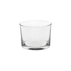 Przeźroczysty pojemnik szklany do świec sojowych 150 ml