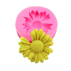 Forma silikonowa do świec i mydła kwiat rumianek GH-FS283