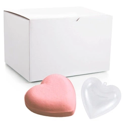 Zestaw na warsztaty z robienia kul kąpielowych dla 10 osób SERCE