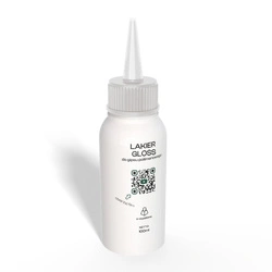 Lakier do gipsu polimerowego z efektem wysokiego połysku GLOSS 100ml błyszczący